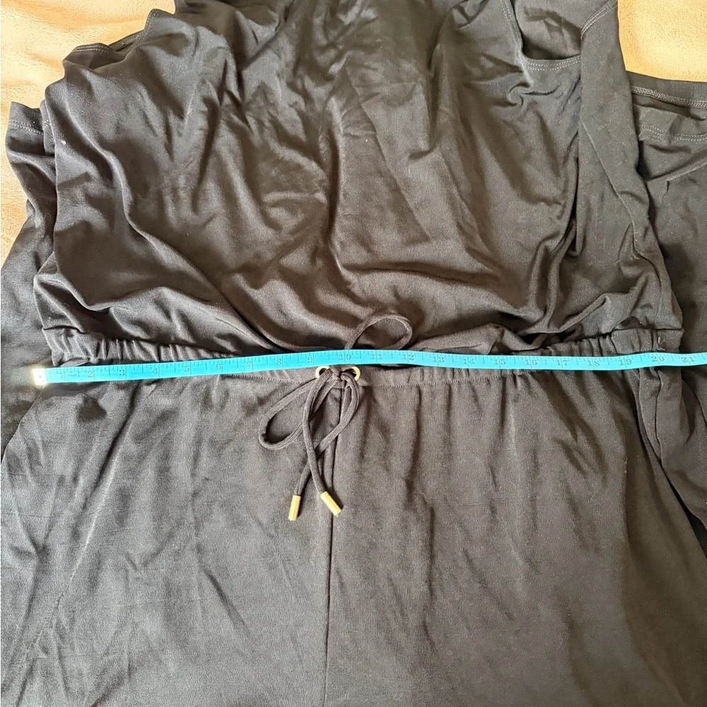 Chico's travelers collection Black jumpsuit size 4 20w Chico’s size;new - Picture 3 of 11
